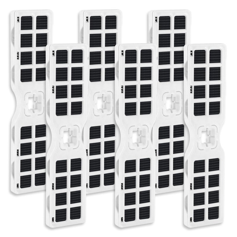 Romon 6 Pack Refrigerator Air Filter Replacement For Frigidaire Frgpaaf2 Pureair Af-2 Air Filter Compatible With Frigidaire Frfc2323As, Frfc232Laf, Frfc233Laf, Frfg2323Af, Frfn2823As Fridge - Image 1